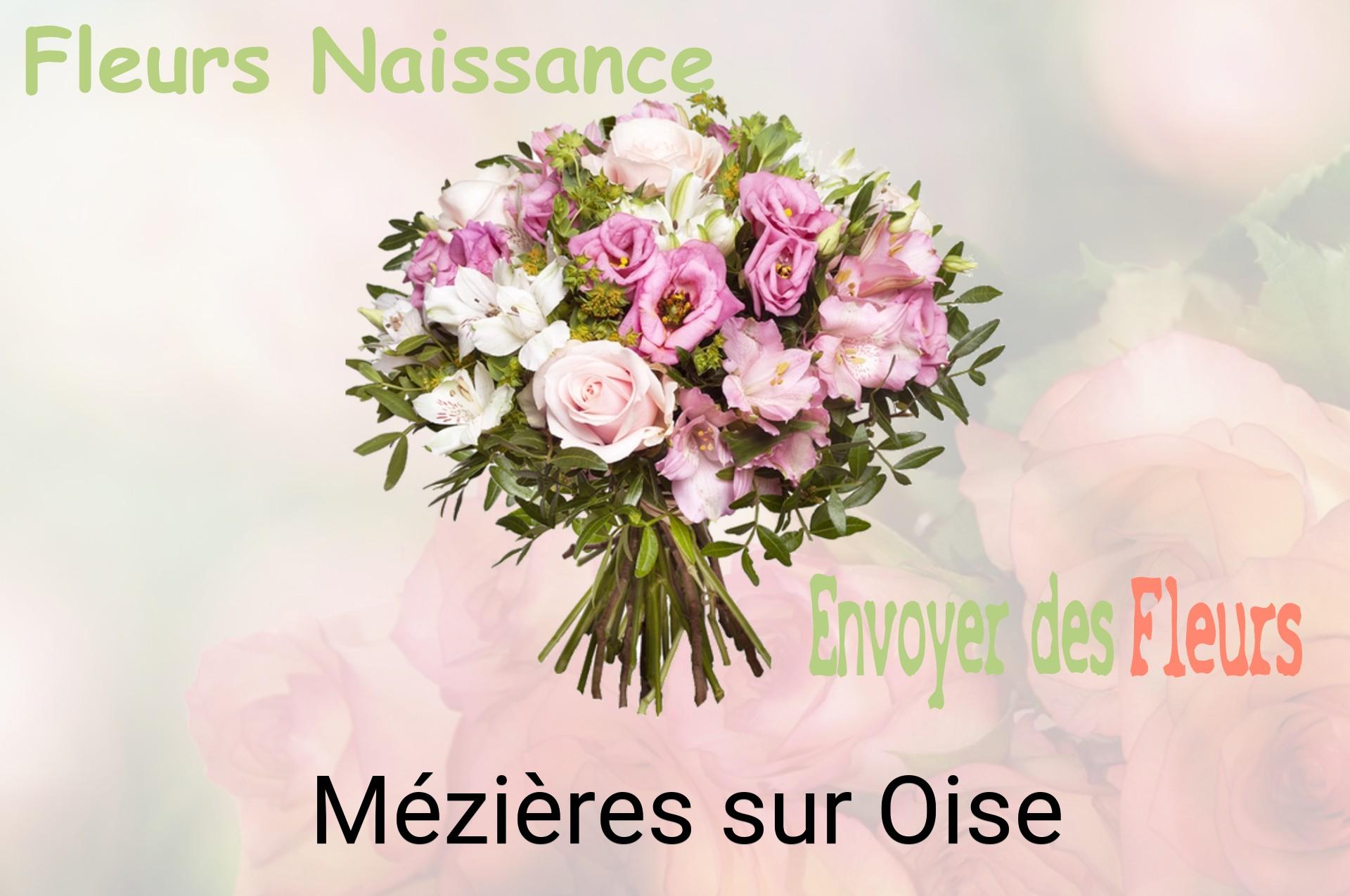 Bouquet de fleurs de naissance livré à Mézières-sur-Oise